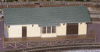 Download the .stl file and 3D Print your own  Small Town Station HO scale model for your model train set.